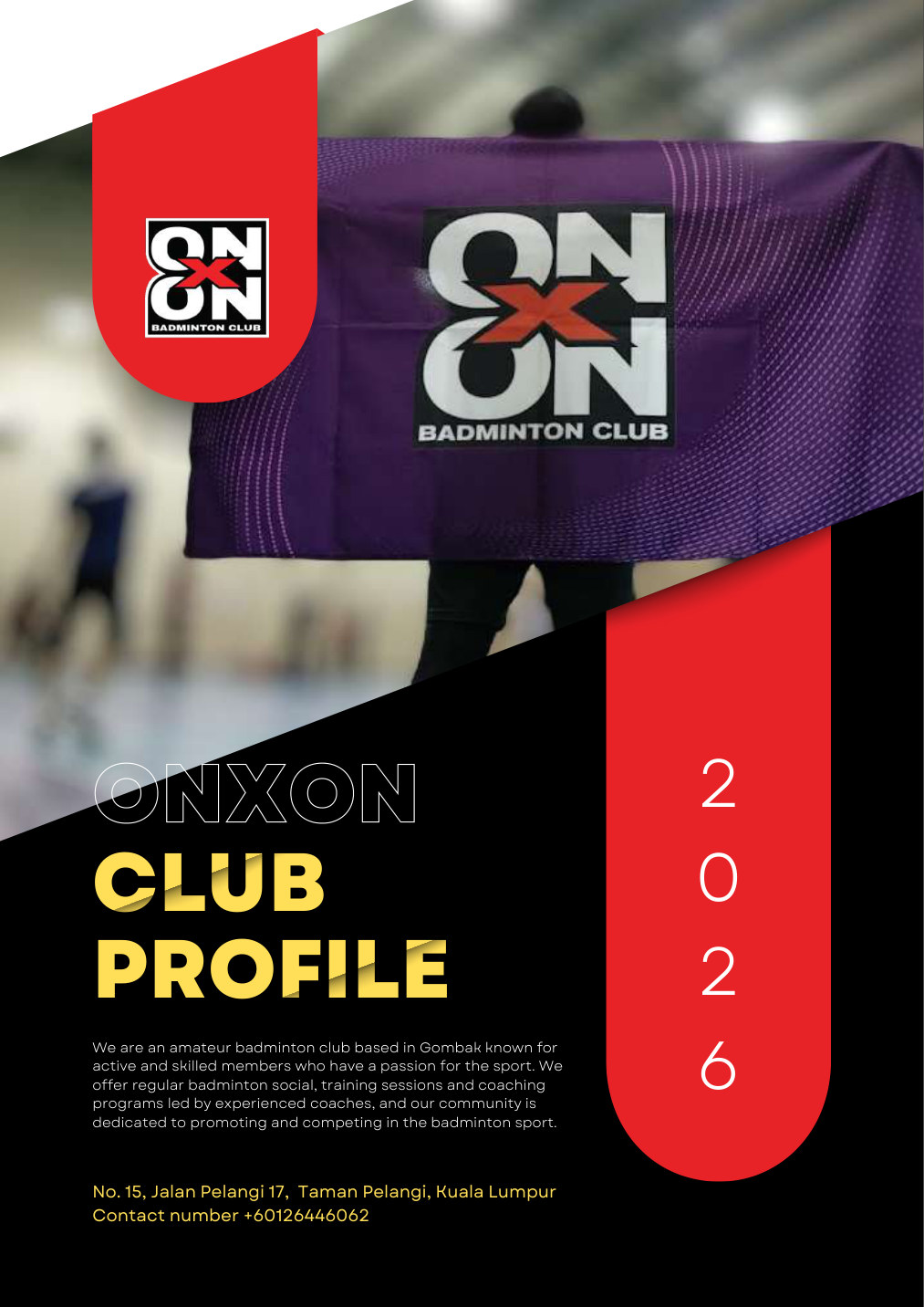 ONXON Club Profile 2026, page 1 of 29