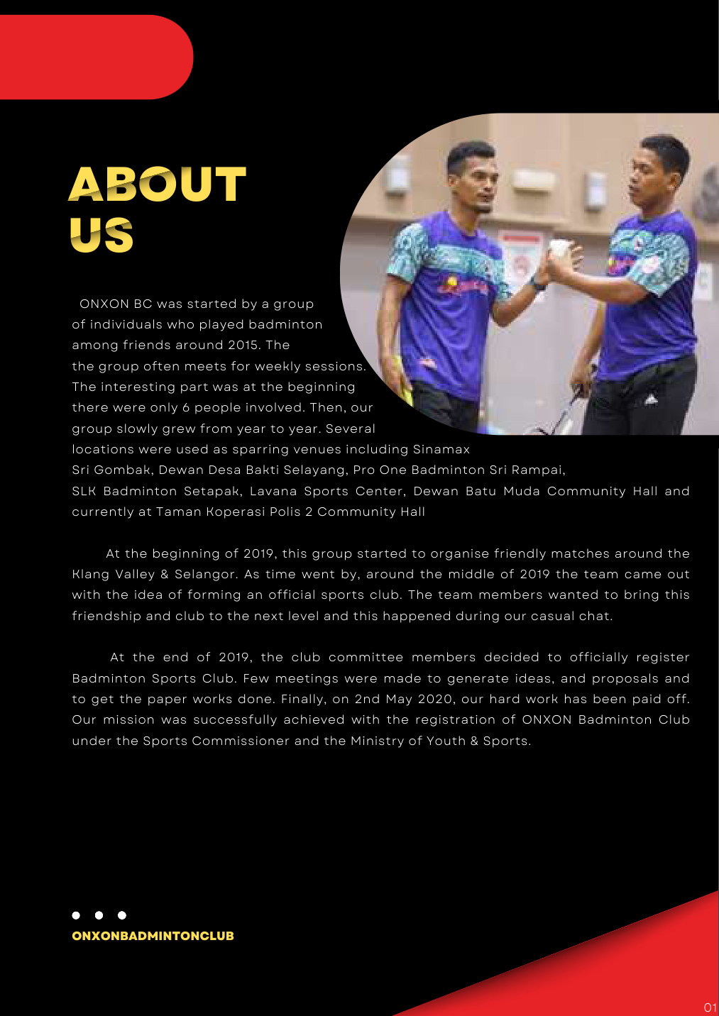 ONXON Club Profile 2026, page 3 of 29