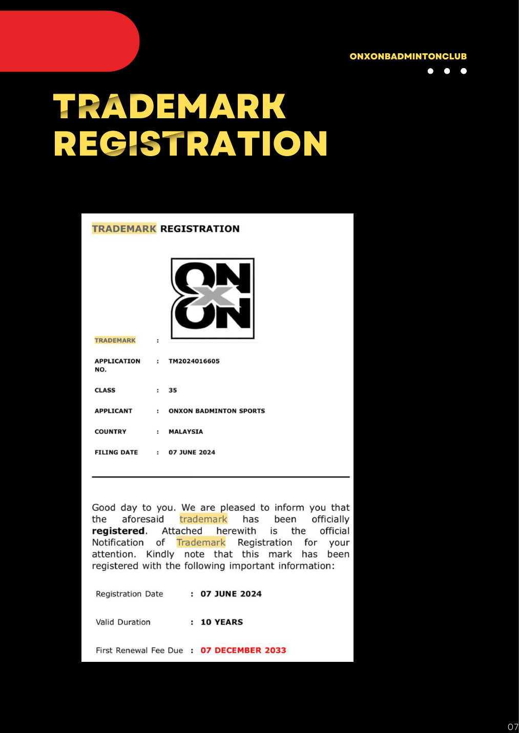 ONXON Club Profile 2026, page 10 of 29