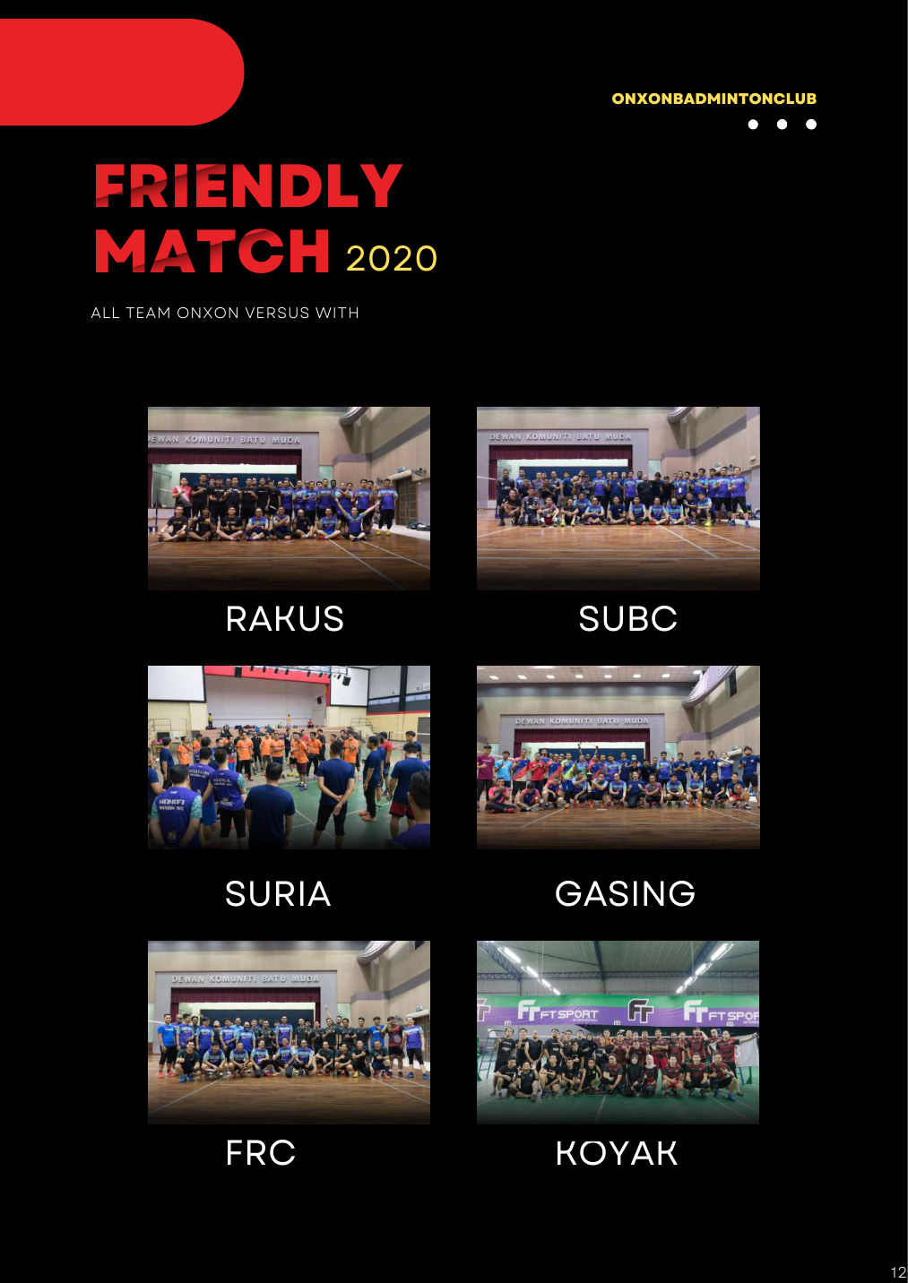 ONXON Club Profile 2026, page 16 of 29